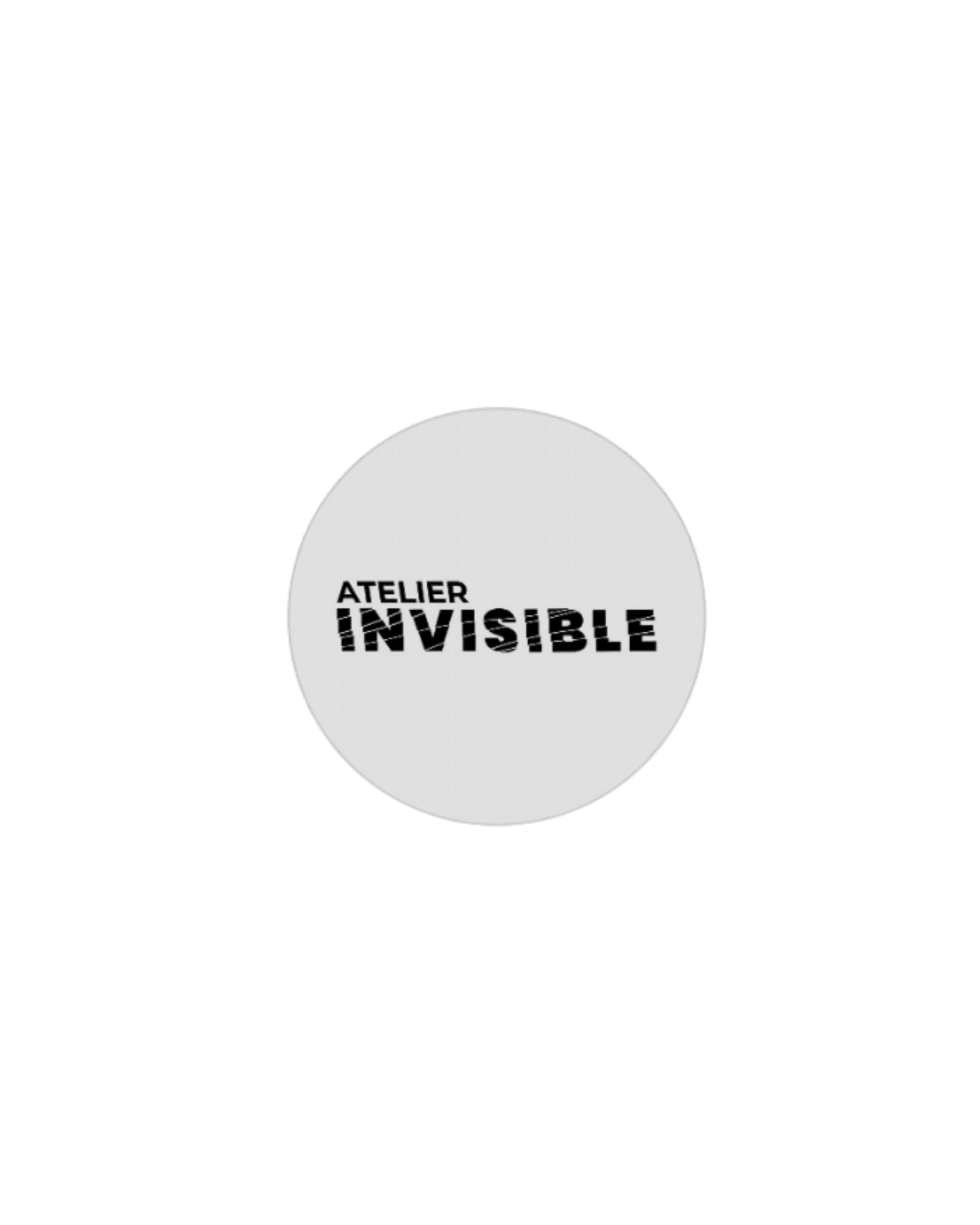 Logo N&B - Atelier Invisible